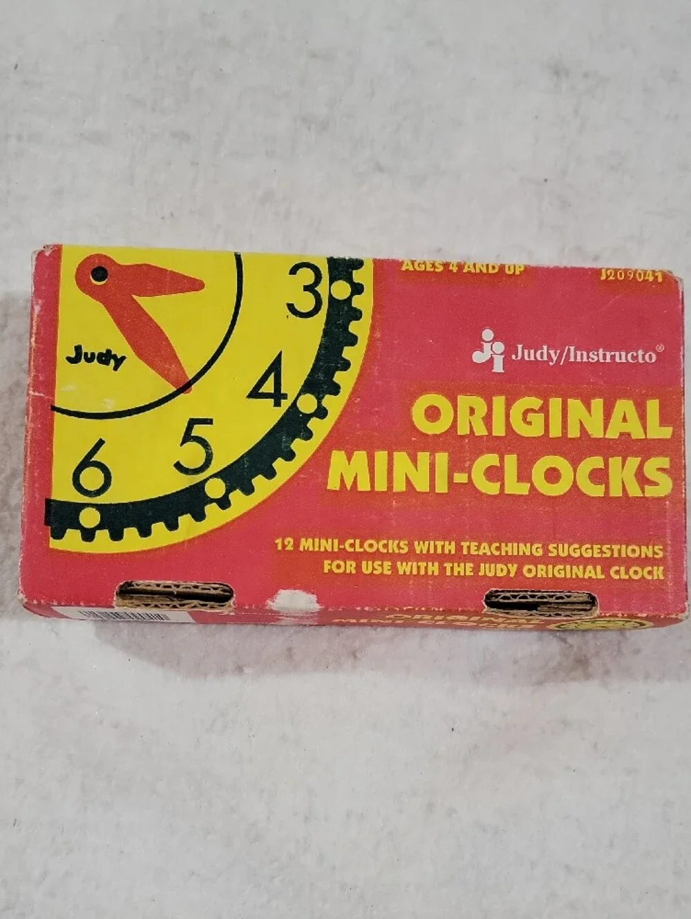 Judy Original Mini-Clocks Educational Toy Set - 10 Clocks - Education, Learning,